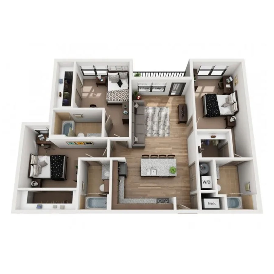 C3 floor plan