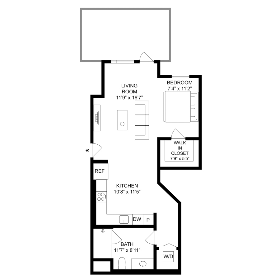 S-C floor plan