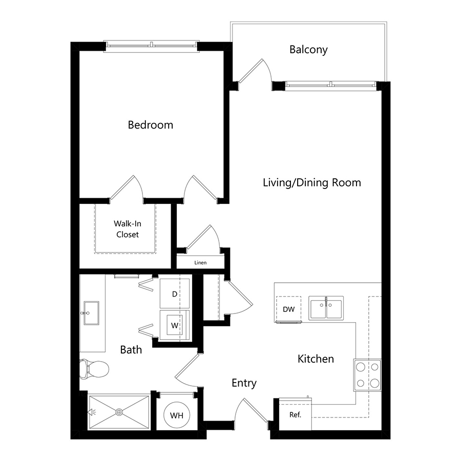 A1 floor plan