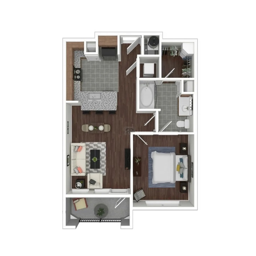 A1B floor plan