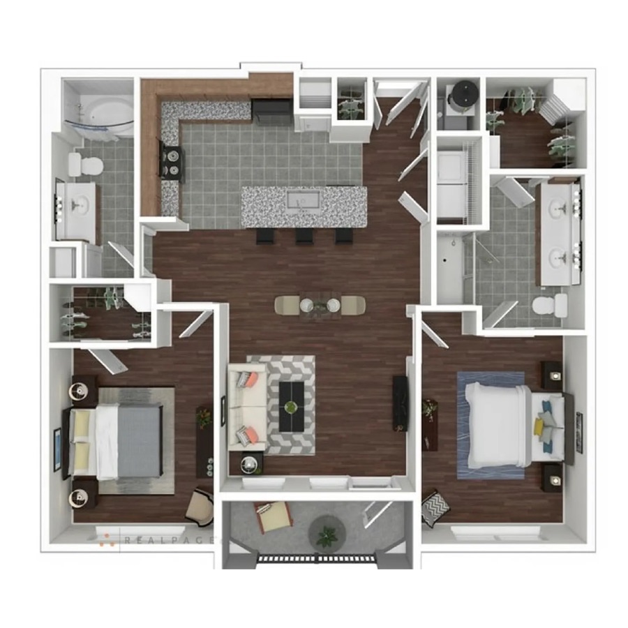 B2 floor plan