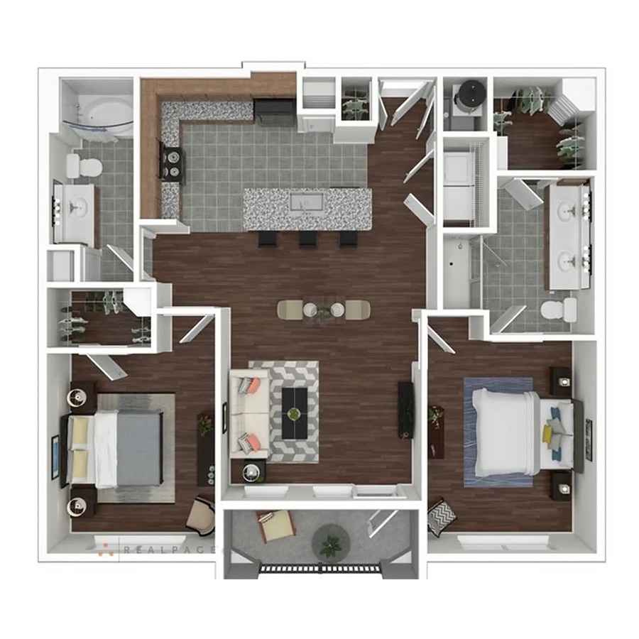 B2B floor plan