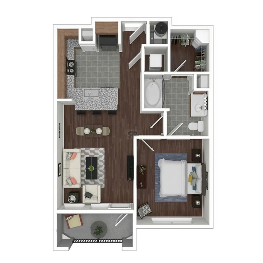 A1 floor plan