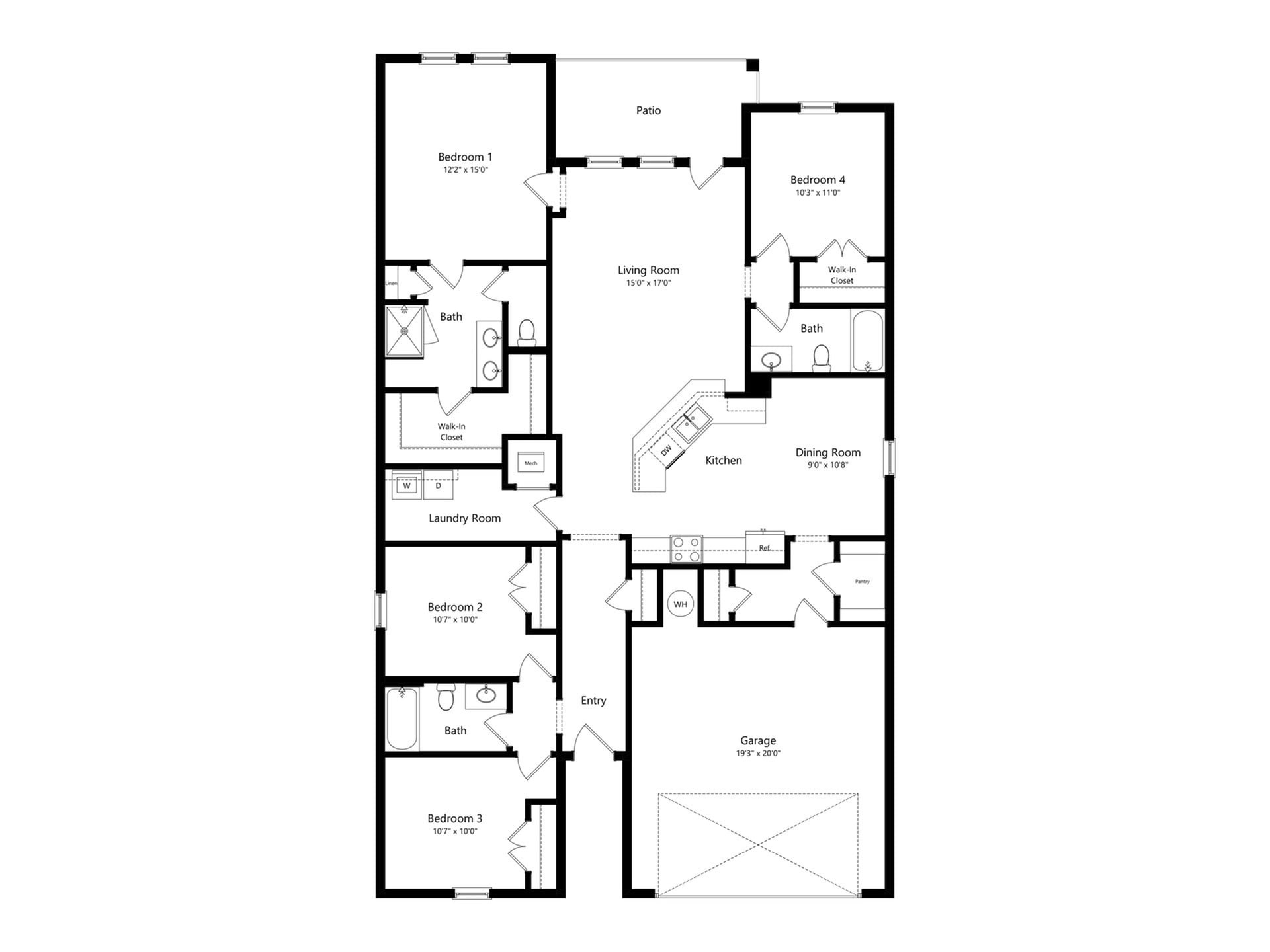Primrose floor plan