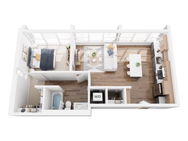 1B-7 floor plan