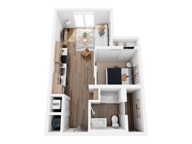 1B-15 floor plan