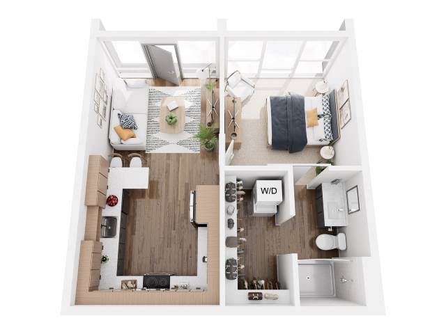 1B-6 floor plan