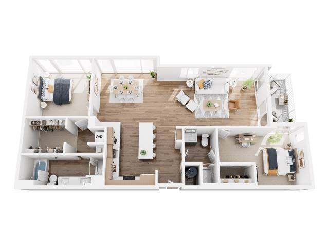 2B-2 floor plan