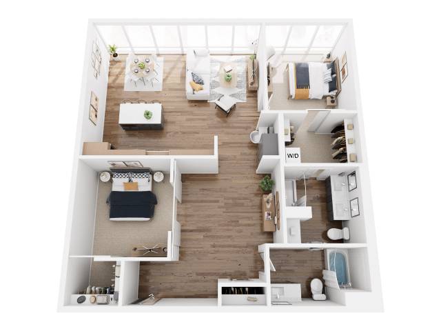 2B-5 floor plan