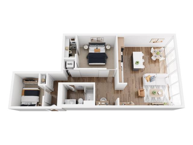 2B-4 floor plan