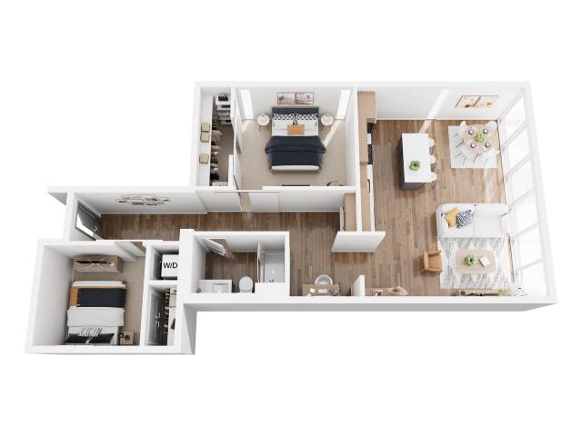 2B-3 floor plan