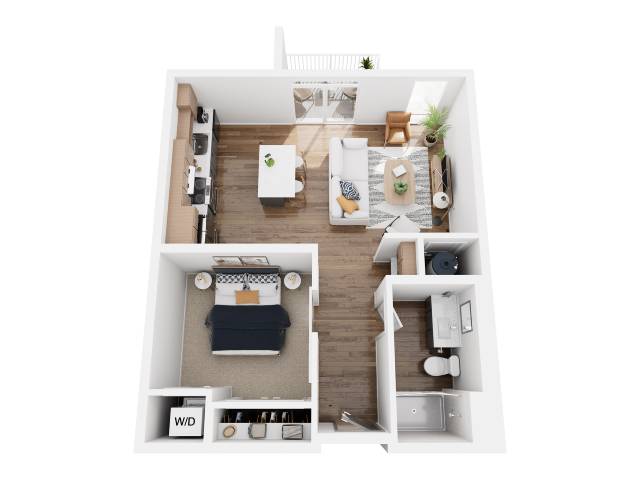1B-2 floor plan