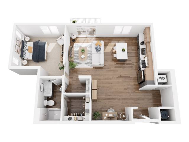 1B-9 floor plan