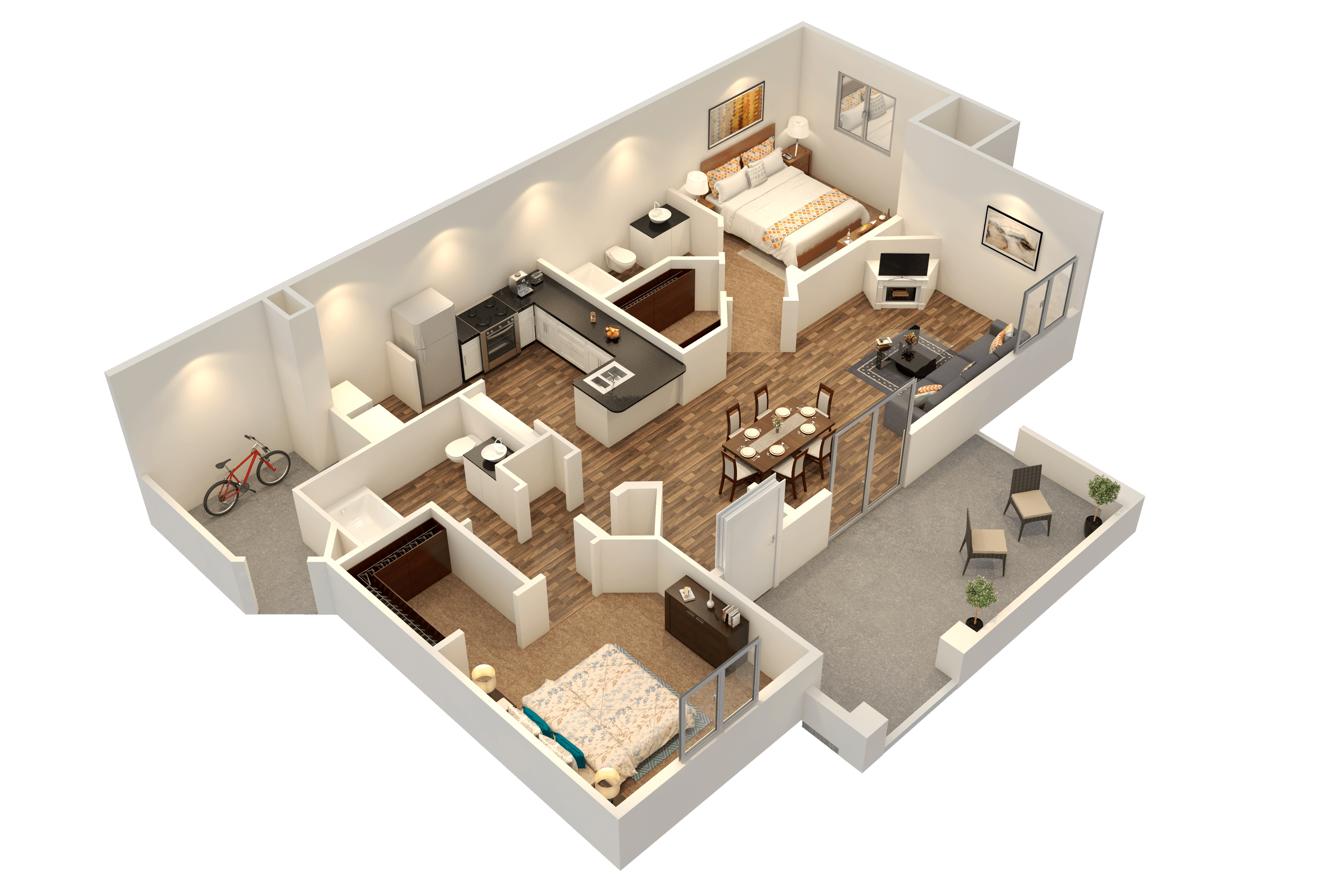 Longs floor plan