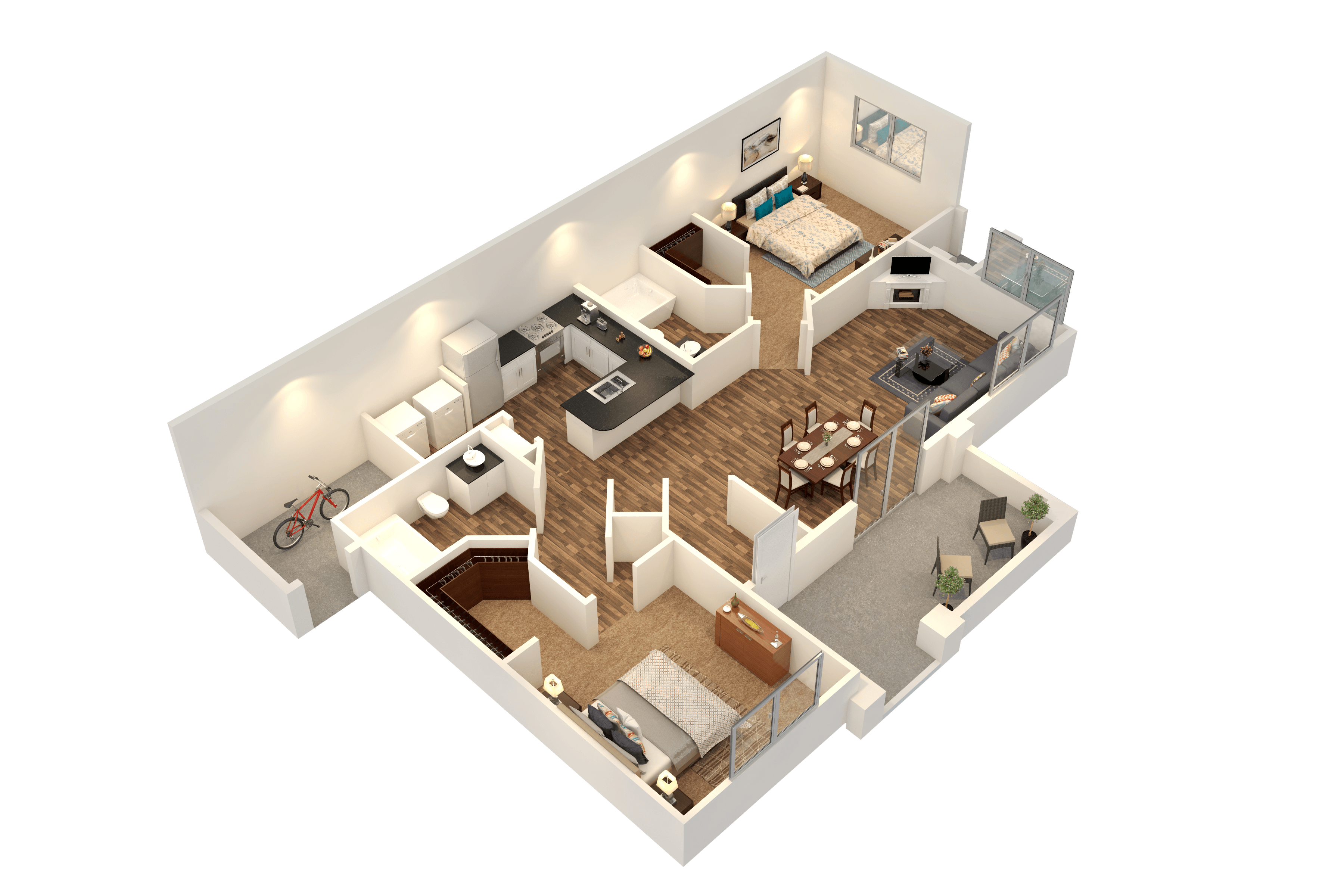 Redcloud floor plan
