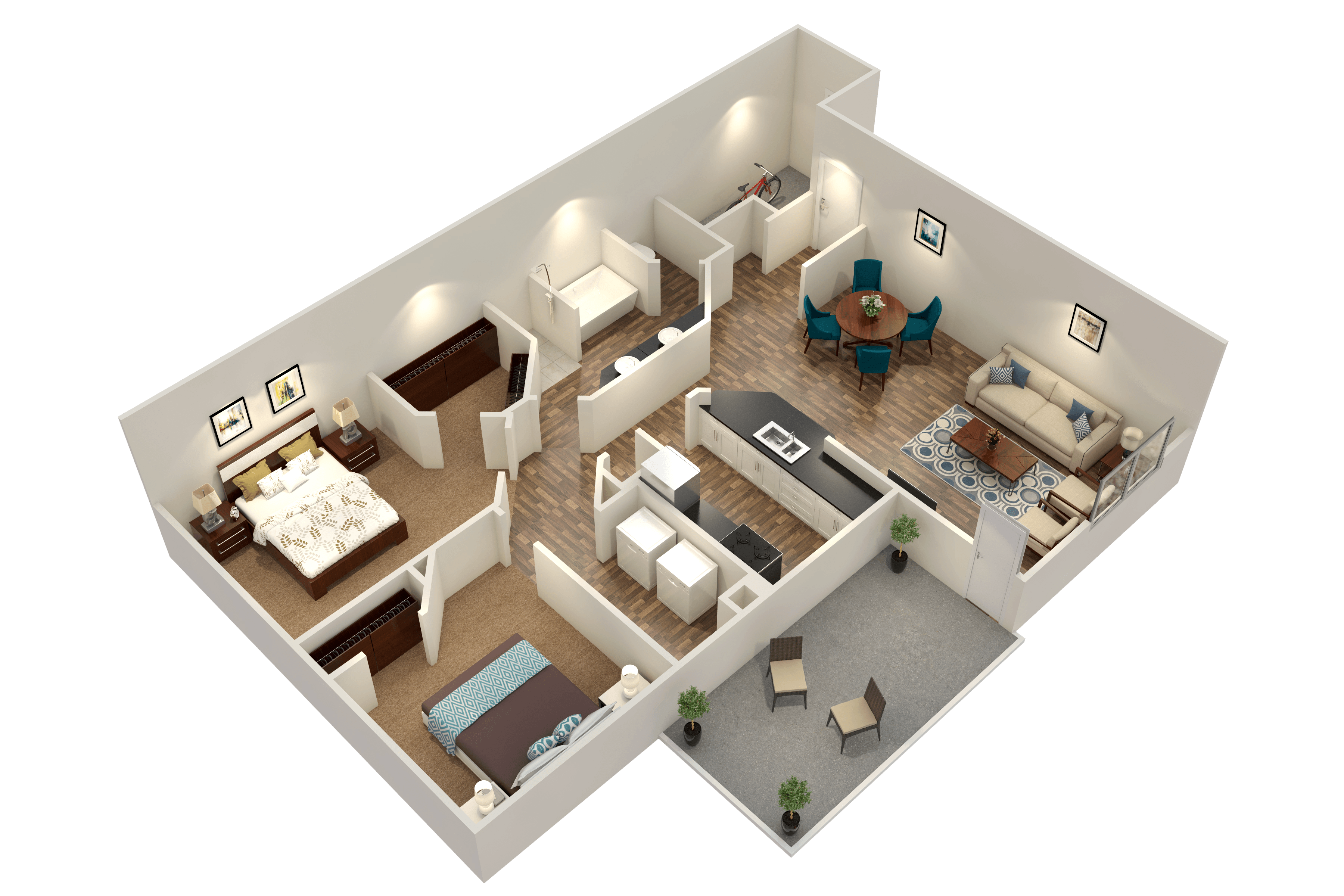 Handies floor plan