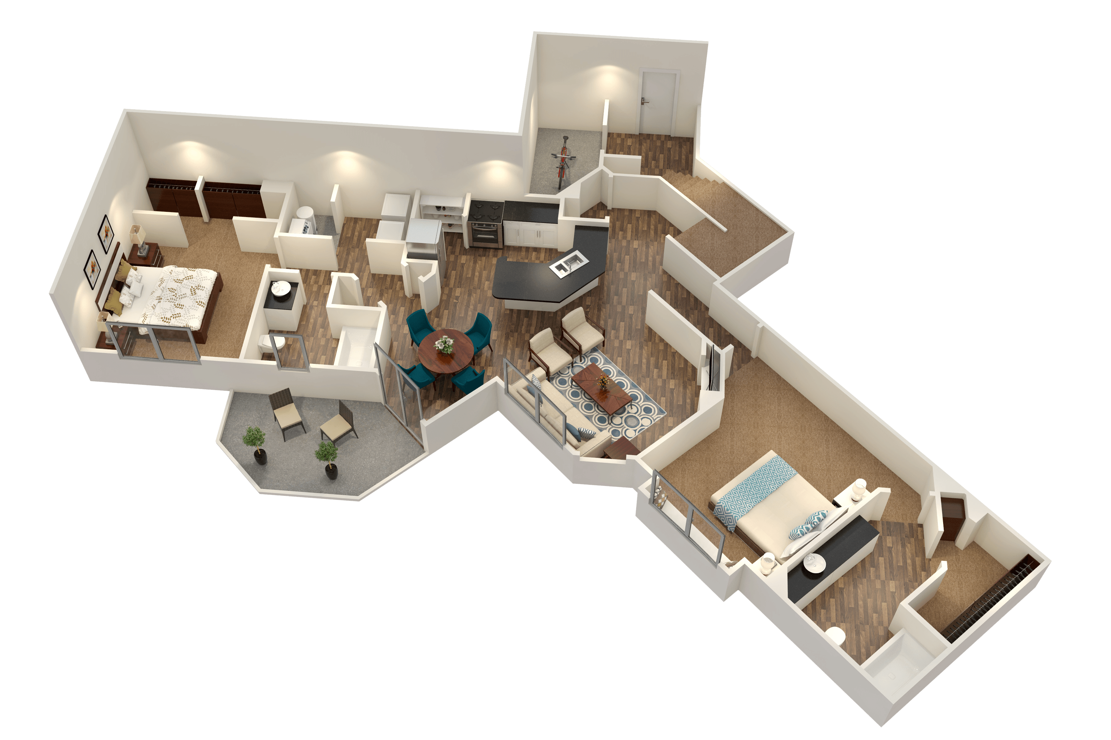 Kit Carson floor plan