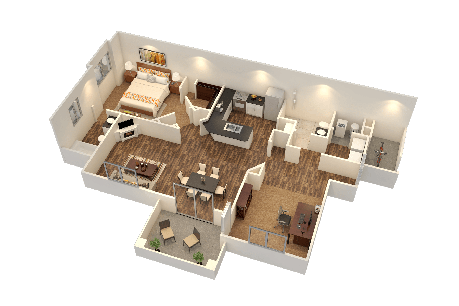 Antero floor plan