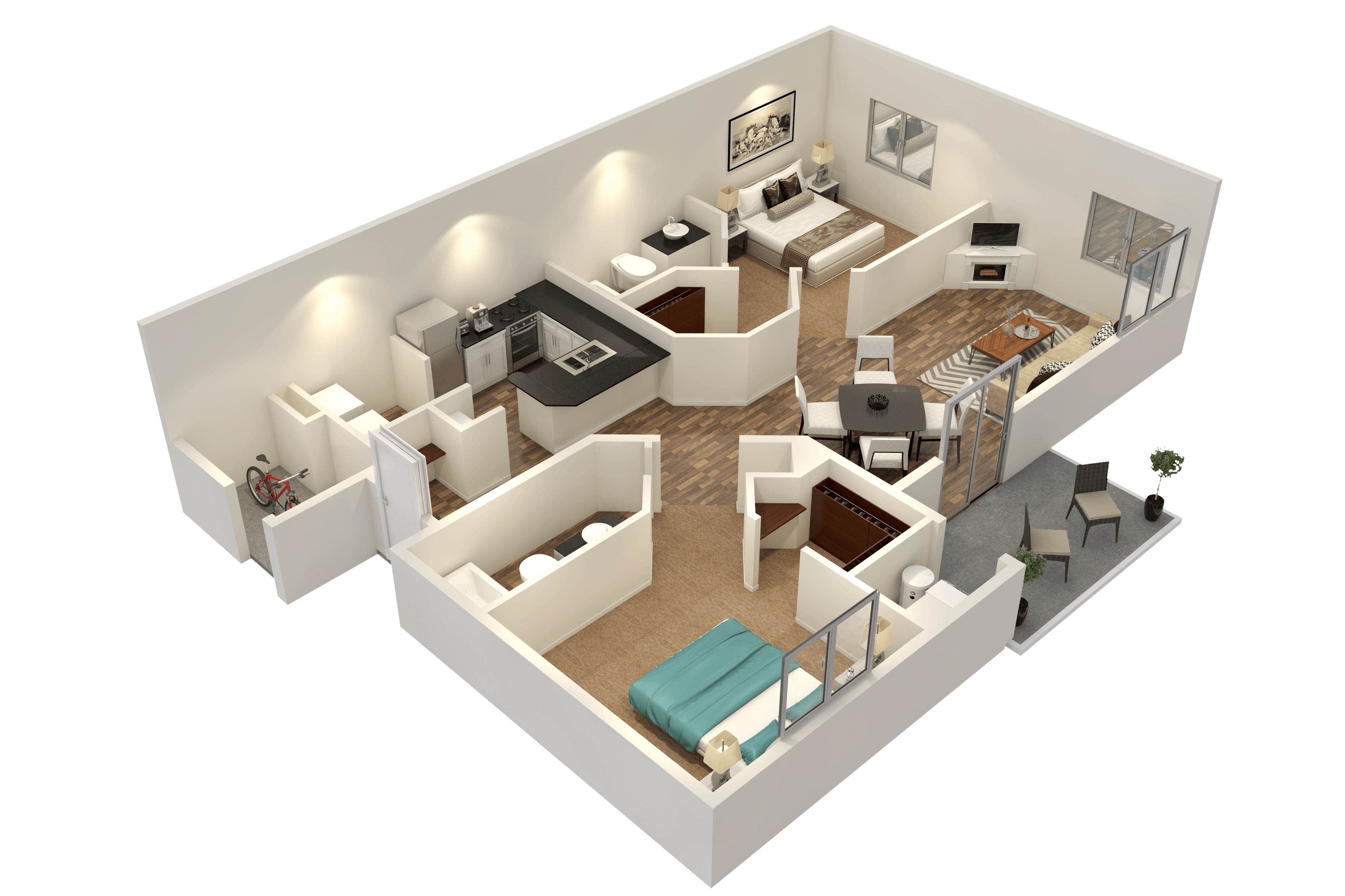 Pikes floor plan