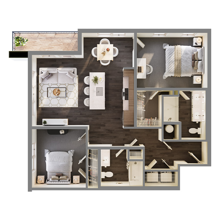 B2 floor plan