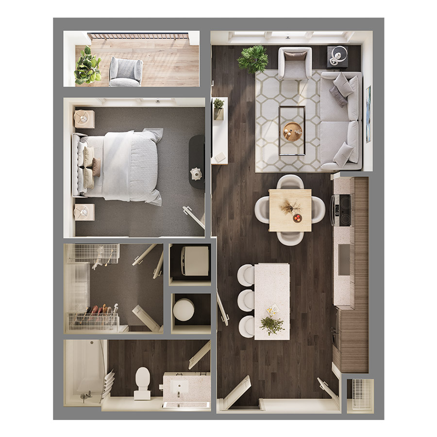 A1 floor plan