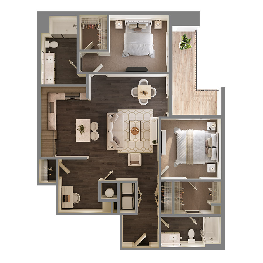 B6D floor plan