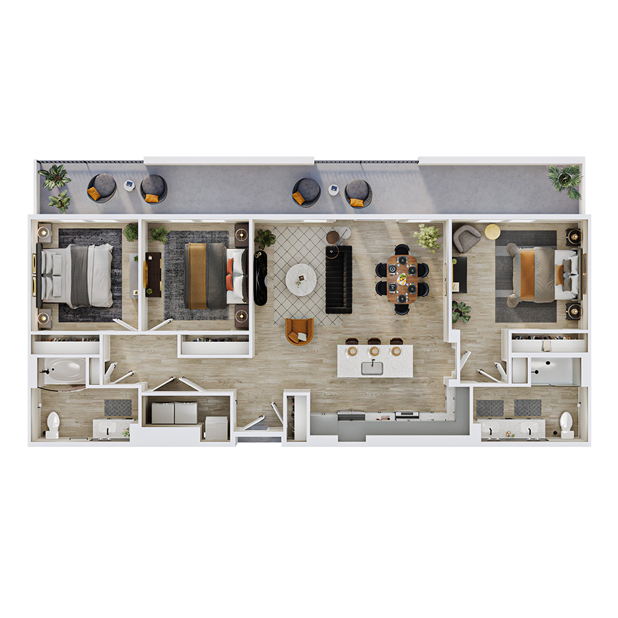 C1 floor plan