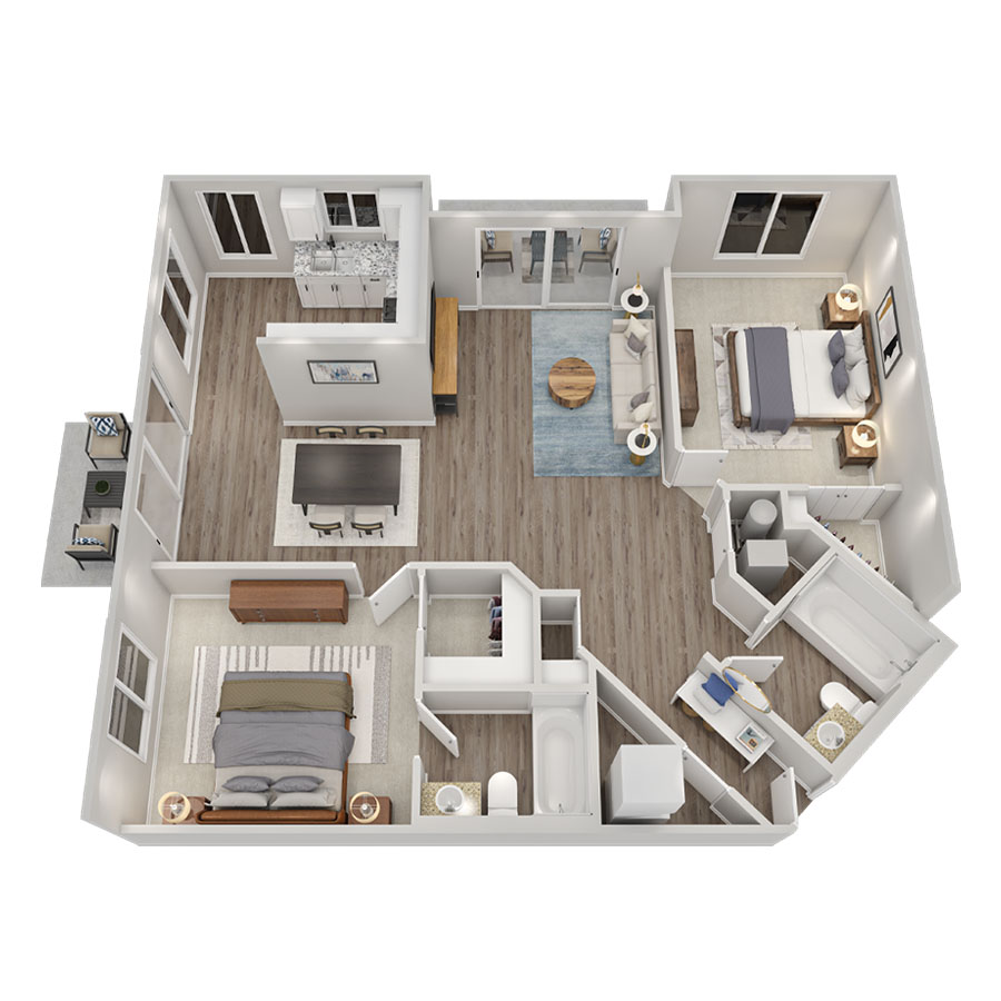Redwood floor plan