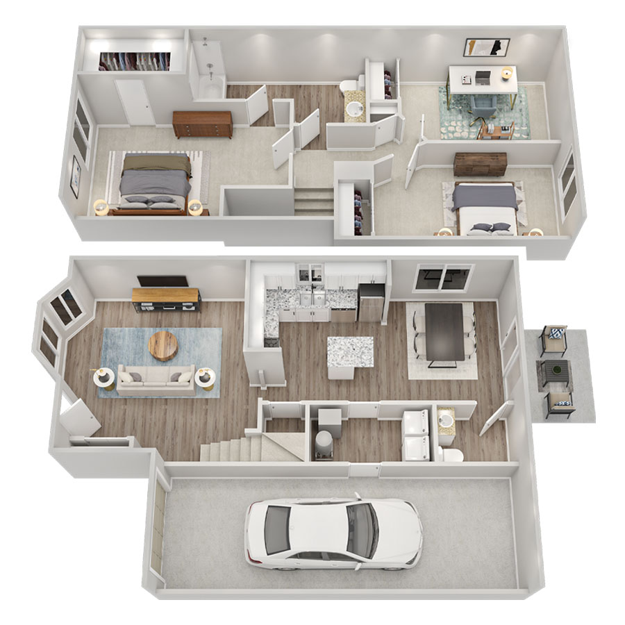 Maple floor plan