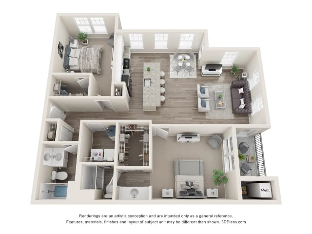 Overbrook Renovated floor plan