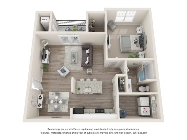 Bryn Mawr Renovated floor plan