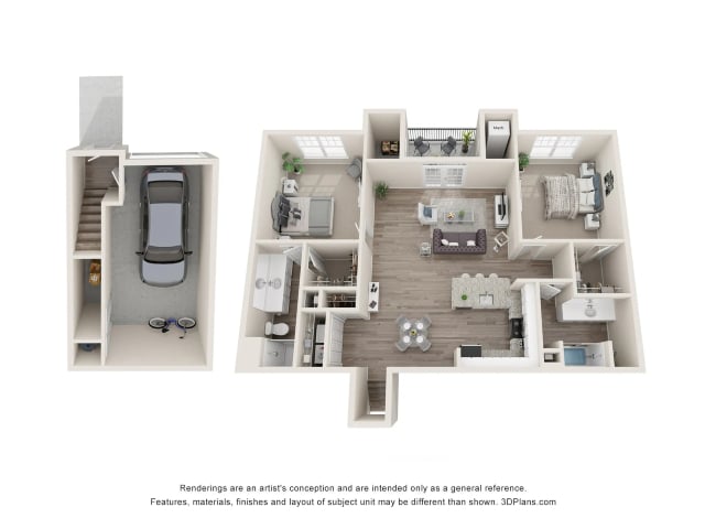 Rosemont Renovated floor plan
