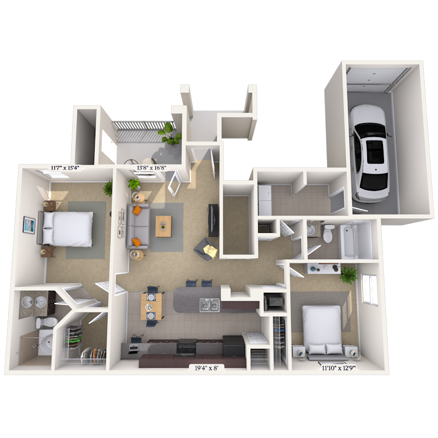 22B floor plan