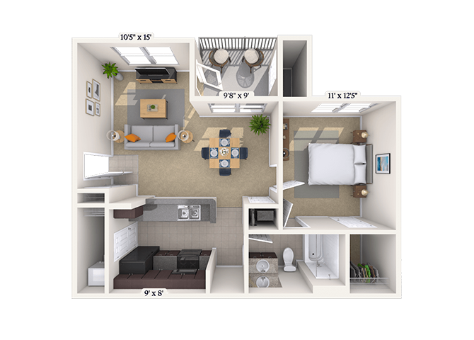 The Palmer floor plan