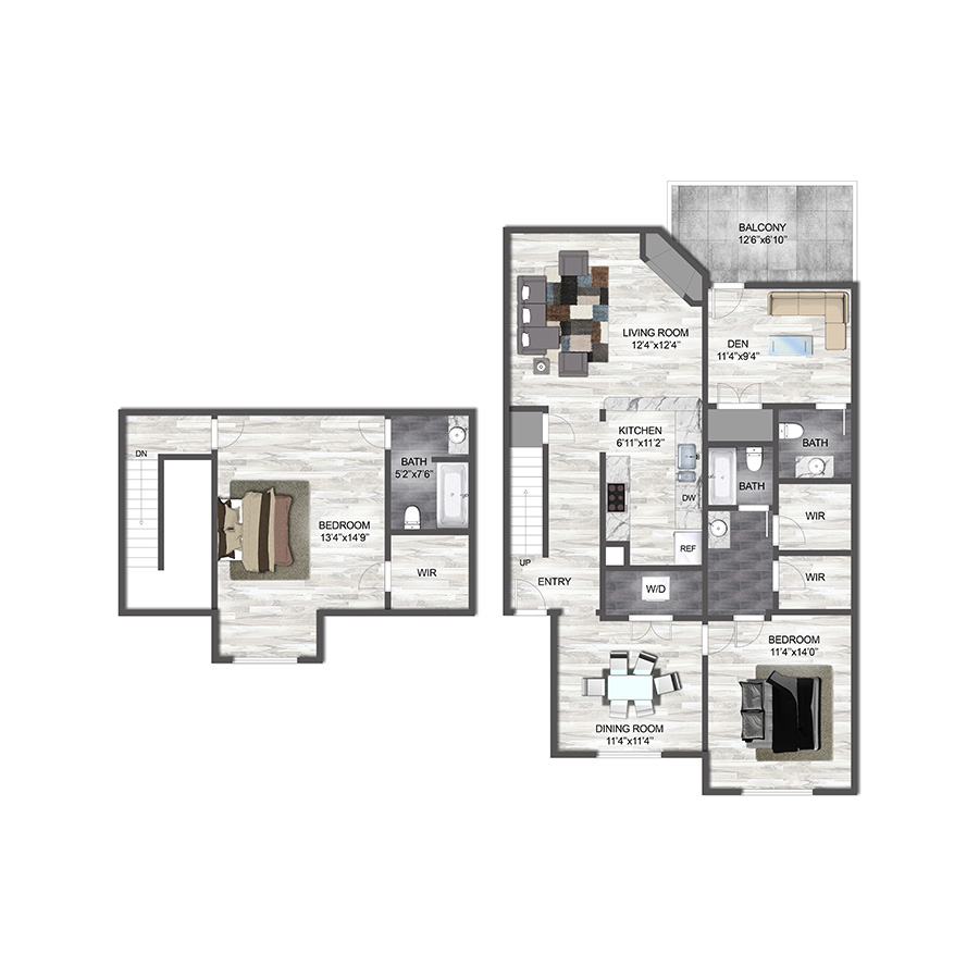 B4 floor plan