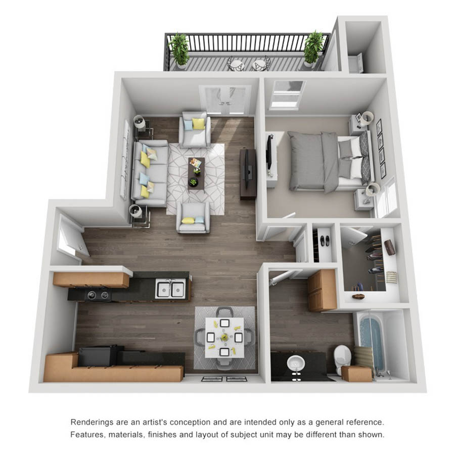 Ivory floor plan