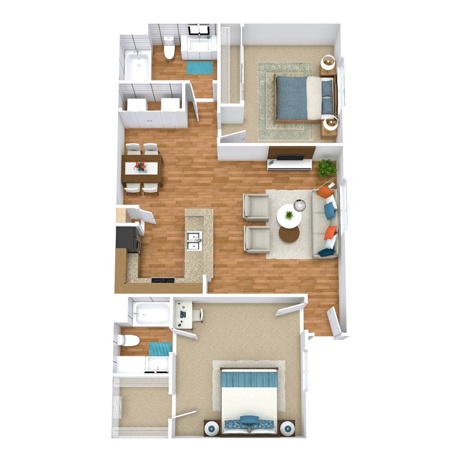 B2 floor plan