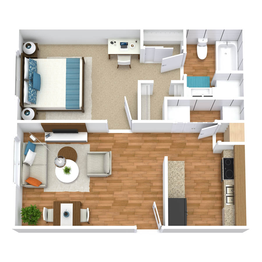 A1 floor plan