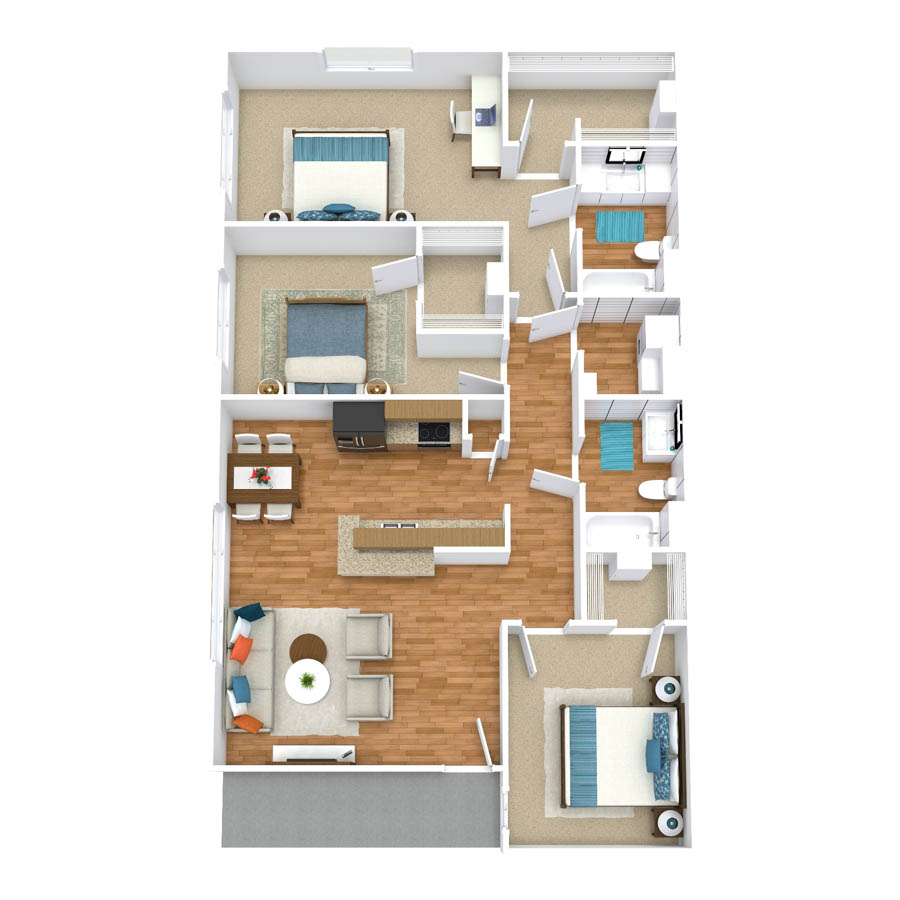 C1 floor plan
