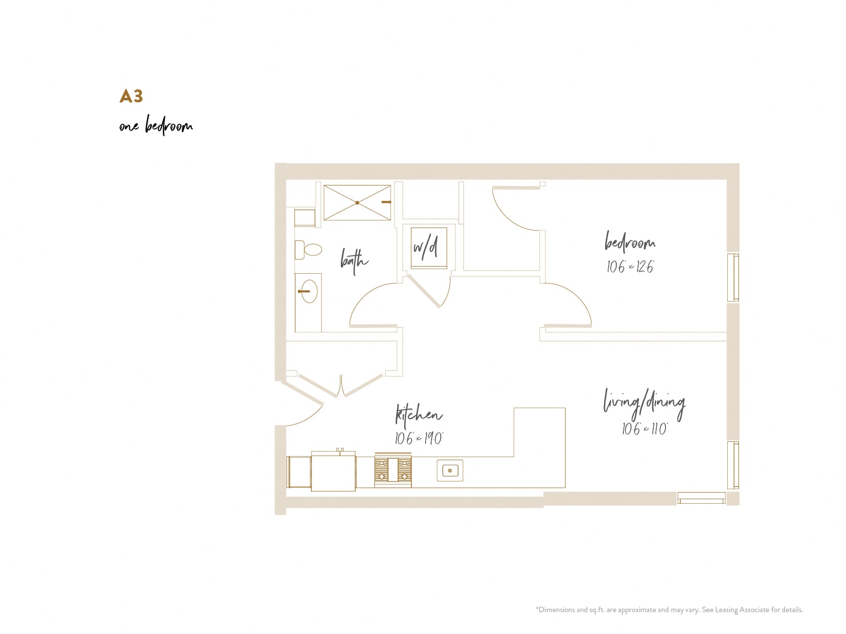 A3 floor plan