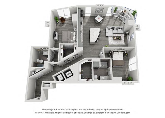 B4 floor plan