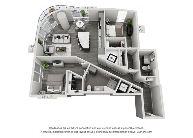 B1 floor plan