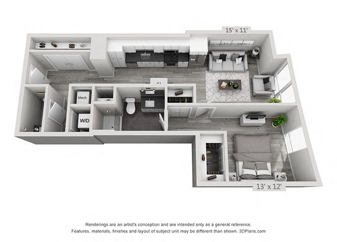 A2 floor plan