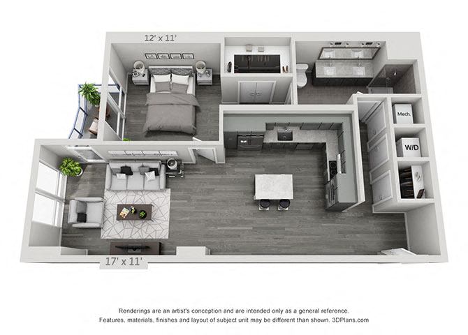 A6 floor plan