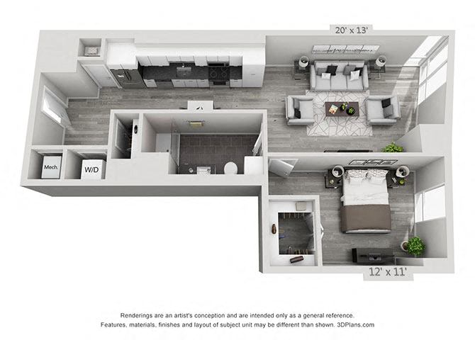 A4 floor plan