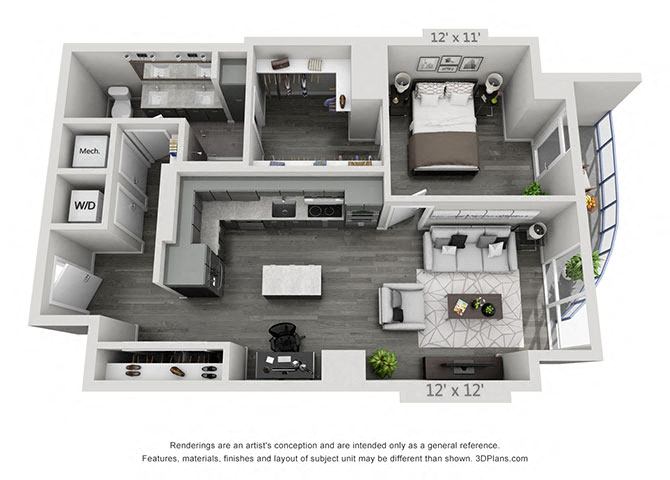 A3 floor plan
