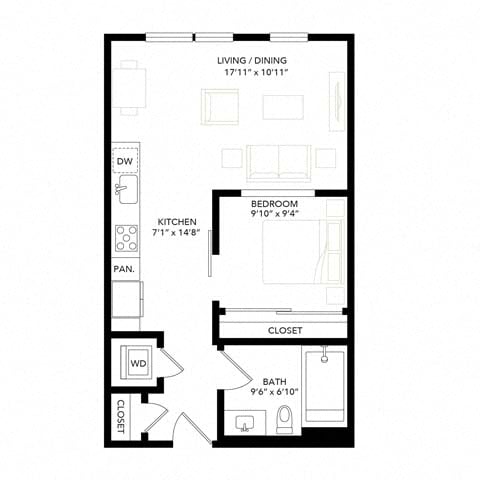 AU2 floor plan