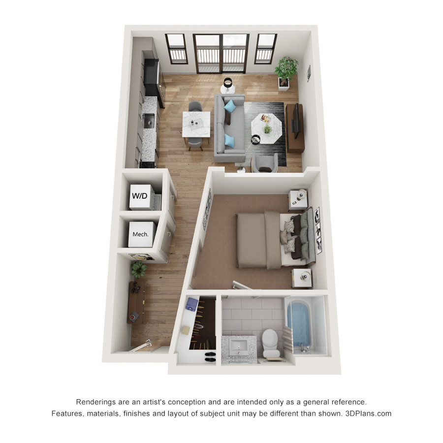S1b (S1) floor plan