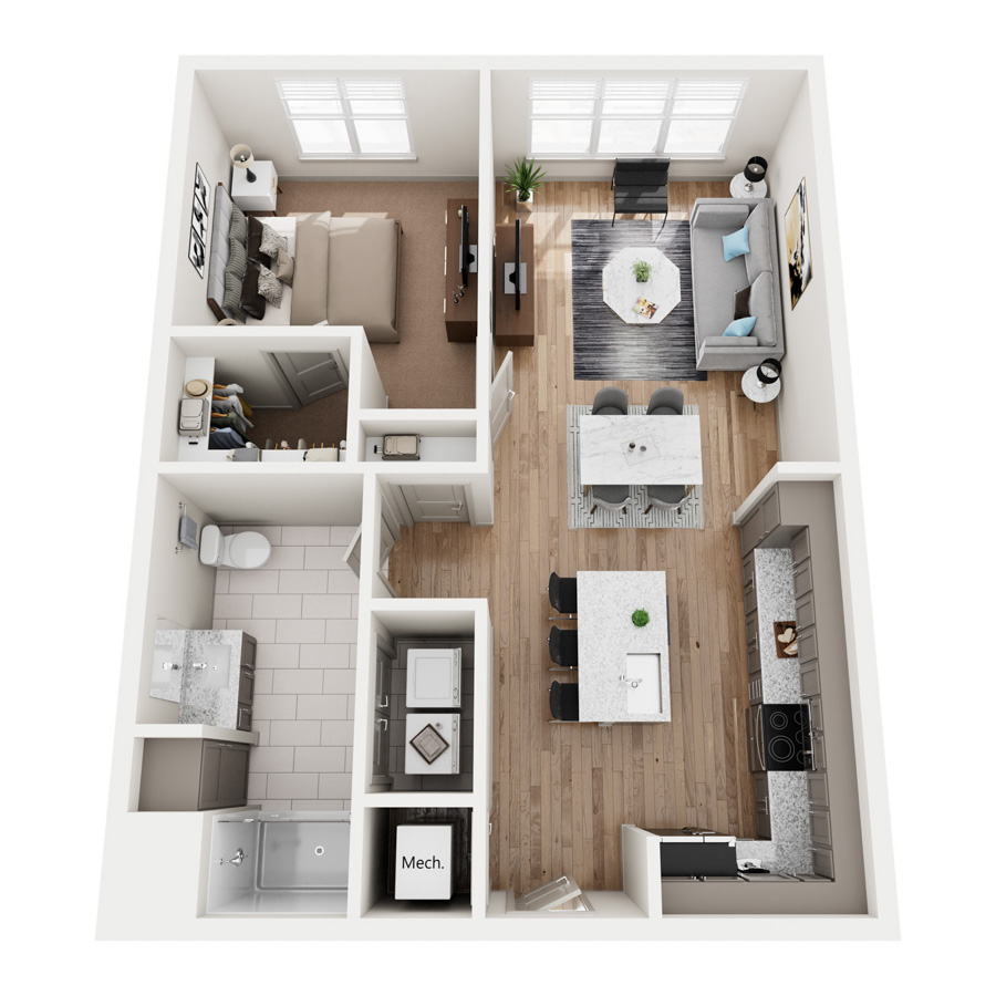 A1.1HC(A3) floor plan