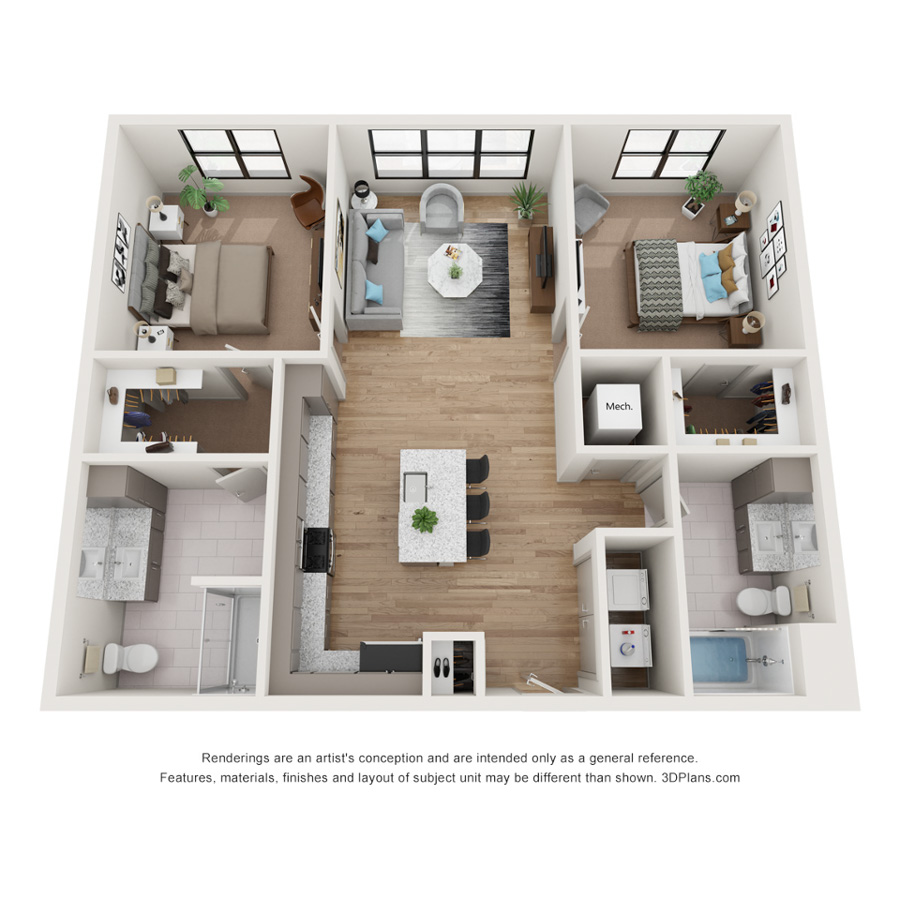 B1.1 (B3) floor plan